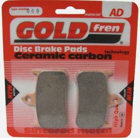 Ad-069 Goldfren 1997-2009 Honda Vtr1000f Front Brake Disc Pads