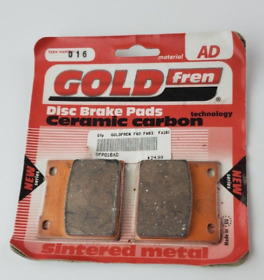 Goldfren Brake Pads Ceramic For 1999-2006 Suzuki Gsx1300 Hayabusa Rear 1 Pair