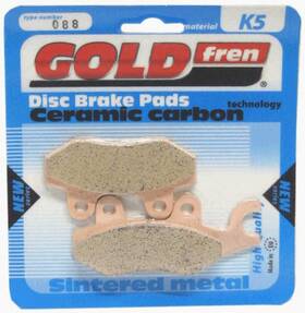 K5-088 Goldfren Rear Disc Brake Pads For Bombardier Rally 200 2005 176cc By
