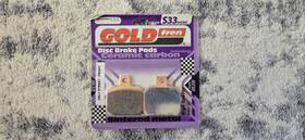S33-152 Goldfren Brake Pads Sintered Rear Ebc Equiv Fa266 - 1 Pair