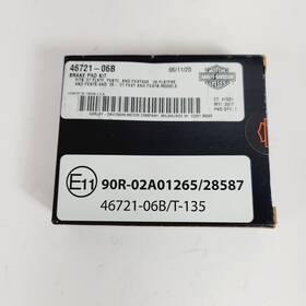 46721-06b Harley-davidson Genuine Original Brake Pads Rear Softail 2006 2007