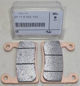 Hayes 34118405104 New Genuine Bmw Motorcycle R1250 S1000r Front Disc Brake Pad Set Oem