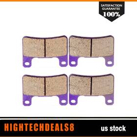 Hd991251801 Hightechdeals8 Brake Pads Front Carbon Fiber Fits 2011-2014 Kawasaki Zx1000j Ninja Zx10r Fa379