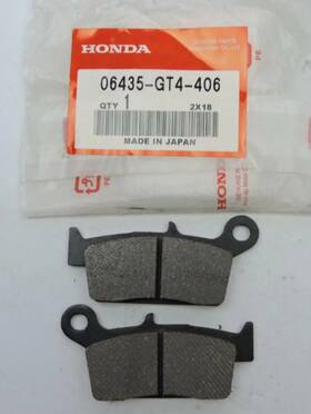 06435-gt4-406 Honda 1987-2017 Cr Xr Cbr Gl Oem Rear Brake Pad Set New