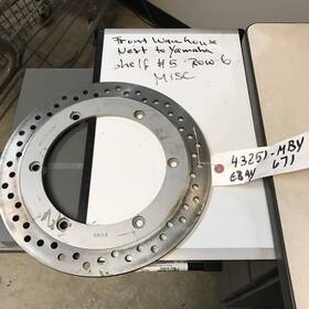 43251-mby-671 Honda Oem Rear Brake Rotor For Valkyrie 1500 Vtx1800r Vtx1800c