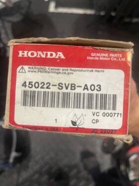 45022svba03 Honda Front Brake Pads Si S2000