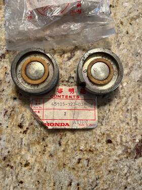 45105-323-036 Honda Oem Cb350 Thru Cb750 Nos Front Brake Pads See List