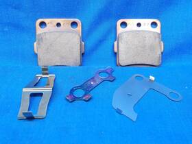 451a0-hb5-670 Honda 451a0-hb5-670. Oem Front Brake Pad Set. Fits Atc200x 86-87
