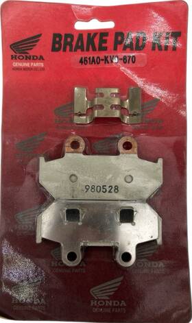 451a0-kv0-670 Honda Nos Oem Motorcycle 1990 Vtr250a Ac Front Brake Pad Kit