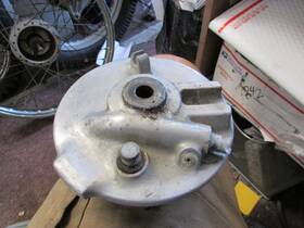 Mt125-1974 Honda 1974 75 76 Mt125 Mt 125 Elsinore Front Brake Hub Drum Plate Pads