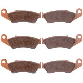 Hon836029s01 Honor-carparts 3 Pair Brake Pads Replacement Fits 1995-2006 Honda Cr250r Cr125r Kawasaki Kdx200