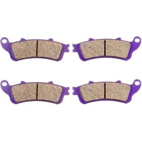 Hon991245s01 Honor-carparts Front Carbon Fiber Brake Pads For 2001-2011 Honda Gl 1800 1800a Abs Goldwing