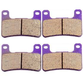 Hon991251s01 Honor-carparts Front Carbon Fiber Brake Pads For 2011 Kawasaki Ninja 1000 Zx1000g