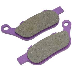 Hp052457a1a01 Hptour-autoparts Rear Carbon Fiber Brake Pads For Harley Dyna Softail Series 2008-2010 Fa458