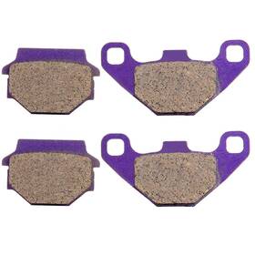Hp991275a1a01 Hptour-autoparts Front Rear For 1986 Kawasaki Kx125 Kx250 Kx500 Brake Pads Carbon Fiber