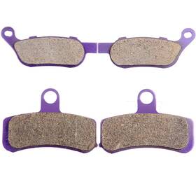 Hp991305a1a01 Hptour-autoparts F R For 2008 -2010 Harley Dyna Fxd Super Glide Carbon Fiber Brake Pads