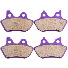 Hp991323a1a01 Hptour-autoparts Front For Harley Davidson Dyna Touring Sportster Brake Pads Carbon Fiber