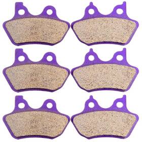 Hp991324a1a01 Hptour-autoparts Brake Pads Carbon Fiber For Harley Davidson Dyna Touring Sportster Front Rear