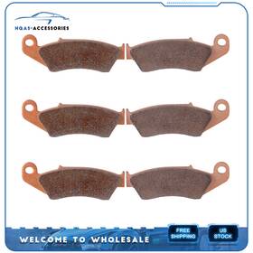Hq836029a01 Hqas-accessories Fits 1995-2006 Honda Cr250r Cr125r Kawasaki Kdx200 3 Pair Brake Pads Replacement