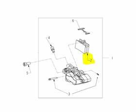 N50250061 Indian Chief Reva Front Brake Pad