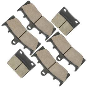 Mp123aa2009 Infinity.finds Front And Rear Brake Pads For Kawasaki Zr1200 Zrx1200r Zrx1200s 2001-2008