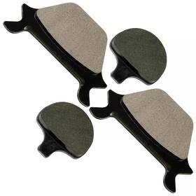 Mp276aa2007 Infinity.finds Front And Rear Brake Pads For Harley Davidson Flstf Fat Boy 1990-1999