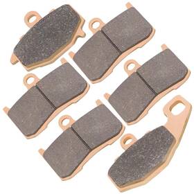 Sp171 Infinity.finds Sp202 Sintered Front And Rear Brake Pads For Kawasaki Zr1000 Z1000 2003-2006
