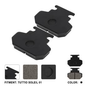 M13153502-d Jfg Racing Rear Brake Pads Compatible Fit For Tuttio Tutti Soleil 01 Electric Dirt Bike