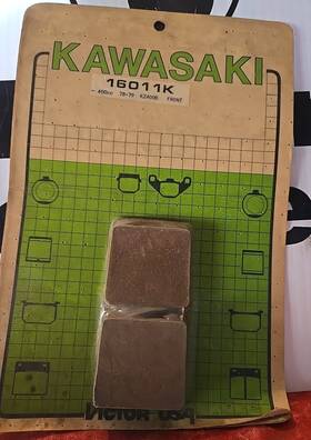 16011k Kawasaki 1978-79 Kz400b Victory Brake Pad