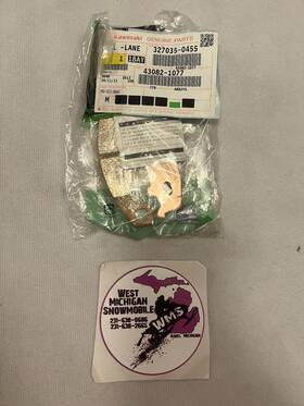 43082-1077 Kawasaki Brake Pad Assy P/n 1988-1997 Ninja 600r Zx-6 Oem