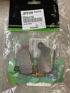 43082-0183 Kawasaki Original Oe 2019-2023 Kx450/sr Rear Oem Brake Pads