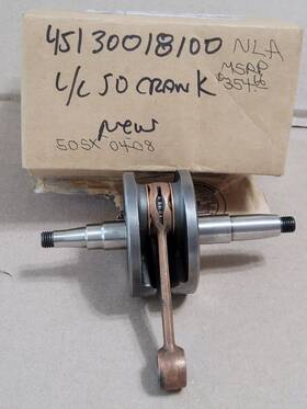 45130018100 Ktm Nos Crankshaft 50sx Lc 2004 2005 2006 2007 2008 Mini Junior Senior Adventure