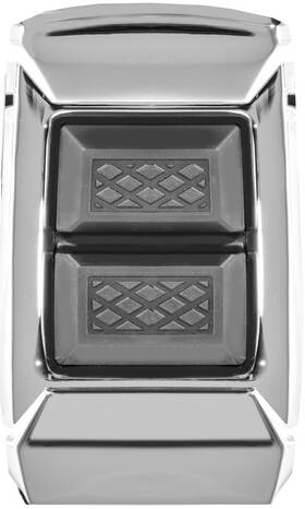10045-1 Kuryakyn Enygma Brake Pedal Pad Fl Touring Models - Chrome