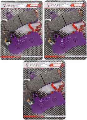 Le000556 Le Lefossi Front Rear Brake Pads For Harley Davidson 2008-2022 Flhr Road Glide