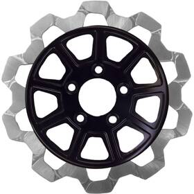 4004-2133 Lyndall Brakes 9-spoke Rotor Rear Black/silver Bow Tie 11.8 Inch 4004-2133 Lyndall Brakes 9-spoke Rotor Rear Black/silver Bow Tie 11.8 Inch