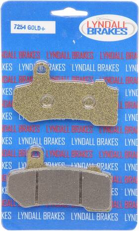 7254-gplus Lyndall Brakes Trtb5369 Racing Gold Plus Brake Pads