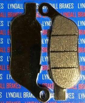 42298-08 Lyndall Racing 7257x Xtreme Low Dust Series Rear Brake Pads Harley Softail Dyna 08-17