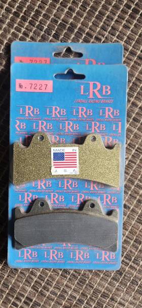 7227-g Lyndall Racing Brakes Brake Pads 6-piston Bourget