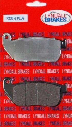 7233-zplus Lyndall Racing Brakes Z Plus Brake Pads Organic Front #7233-zplus Harley Davidson Sportster