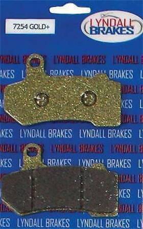 7257-gold Lyndall Racing Brakes Gold Plus Brake Pads 7257 815-0014