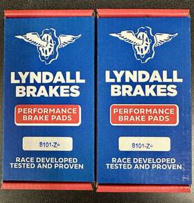 8101-z Lyndall Racing Brakes New Z Brake Pads For Harley-davidson Motorcycles/brembo Calipers