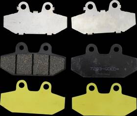 7283g Lyndall Racing Brakes Llc Gold Plus Brake Pad 18-21 Harley Softail Slim Flsl