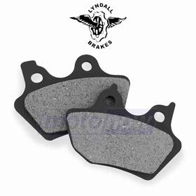 E1v8 Lyndall Racing Brakes Mn/e1v8 Front X-treme Performance Brake Pads For 2010-2013 Harley Dn