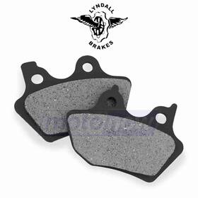 K0m0 Lyndall Racing Brakes Mn/k0m0 Rear X-treme Performance Brake Pads For 2008-2010 Harley Zh