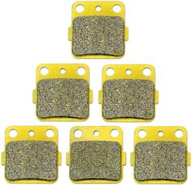 Master Chen Mc0001-pad Front Rear Brake Pads Brakes For Yfm350 Raptor / Yfm660