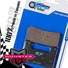 Rcpfa379gsuspn002 Mc Motoparts Front Organic Brake Pads For Kawasaki Zx10r / Abs Zx 1000 11-13 11 12 13
