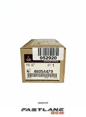 Mitsubishi 4605a479 2008-2017 Lancer Rear Brake Pad Set Oem