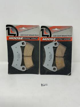 1721-1229 Moose Racing M996-s47 Lot Of 2 Xcr Comp Polaris Brake Pads / Nos