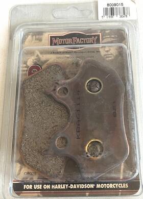 8009015 Motor Factory Brake Pad Set Sintered Fits Harley-davidson