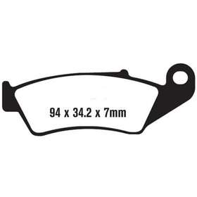 Fa185r Neutron Na185r Brake Pad Front Sintered Metallic Honda/kawasaki/suzuki/yamaha - /